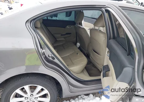 2012 Honda Civic Ex-L from USA, damaged, VIN 19XFB2F90CE012957